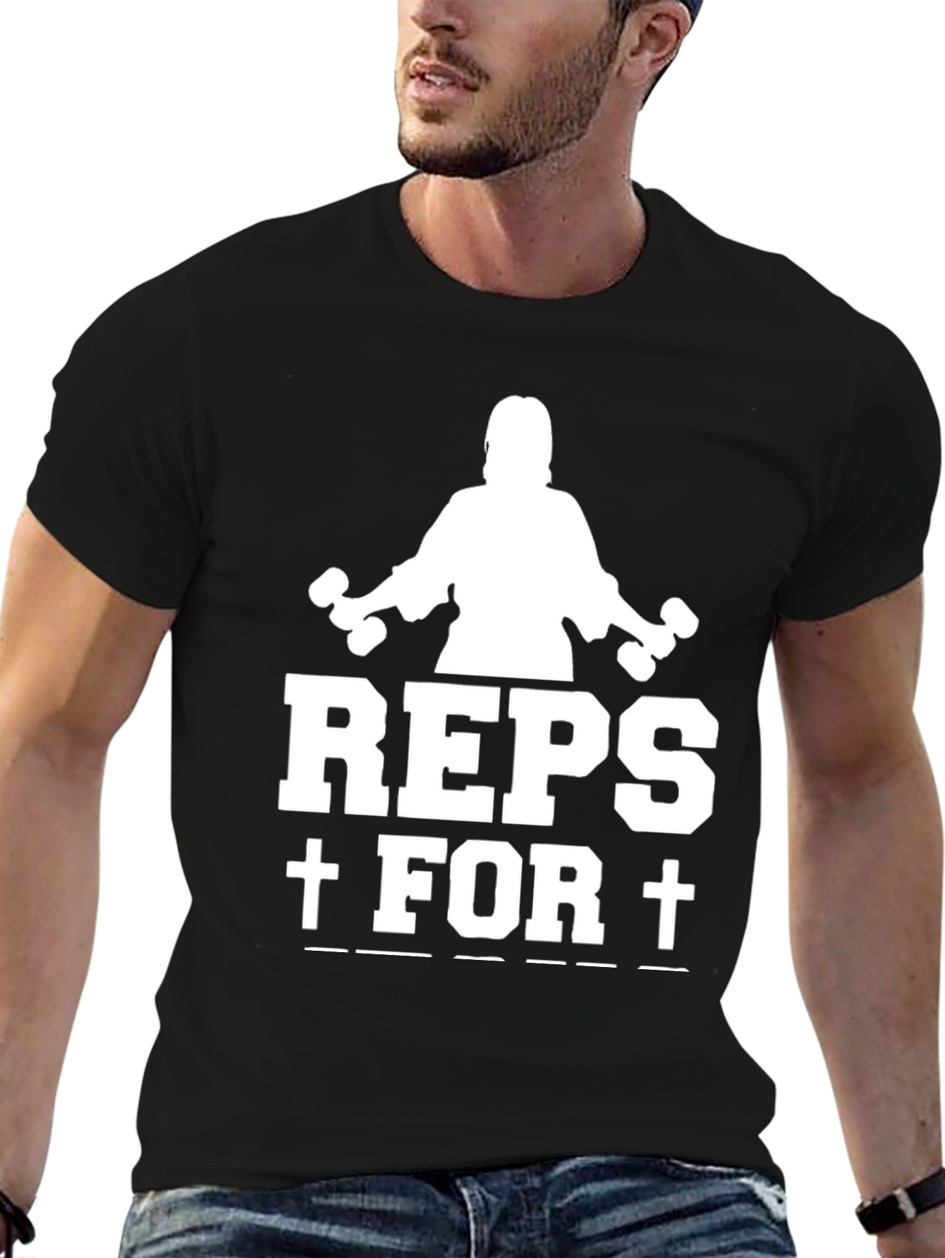 Reps For Christ Black T-Shirt