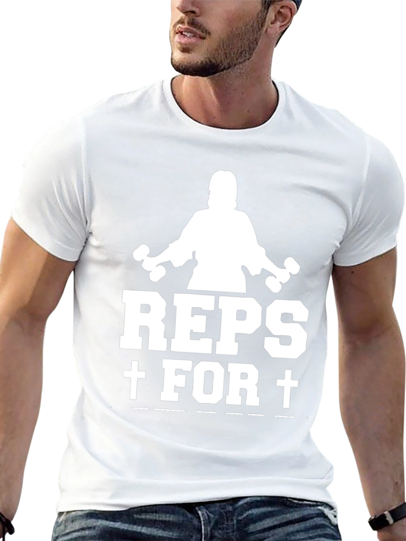 Reps For Christ Black T-Shirt