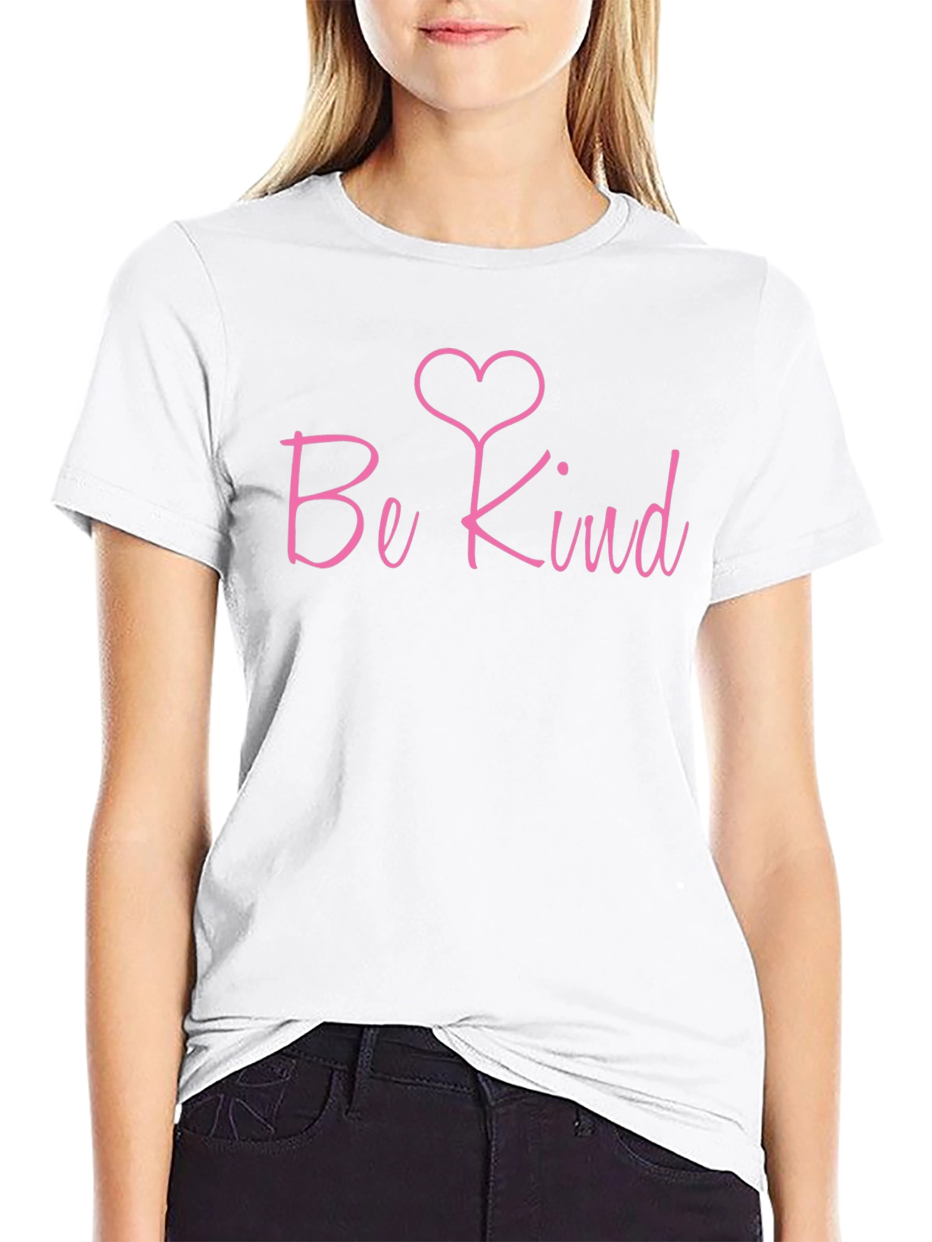 Be Kind Heart Graphic Tee - Stylish Comfort