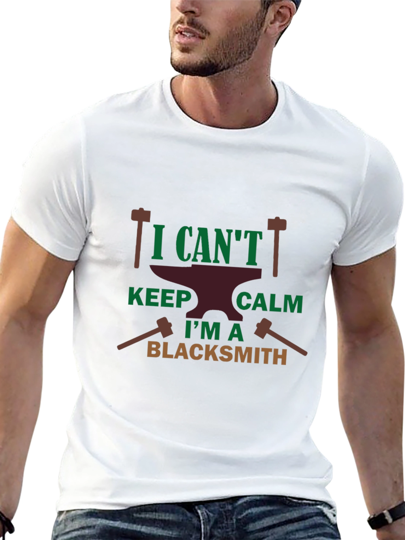 Blacksmith T-Shirt: I Cant Keep Calm Im A Blacksmith