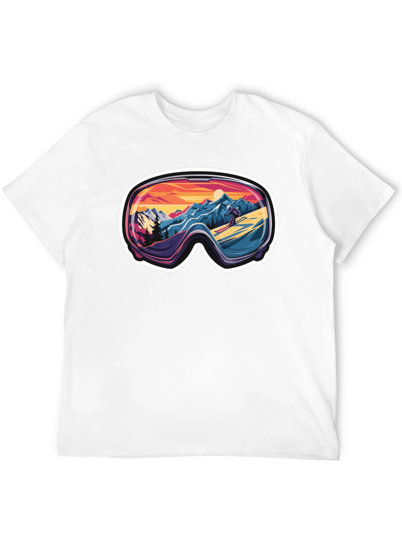 Ski Goggles Landscape Tee