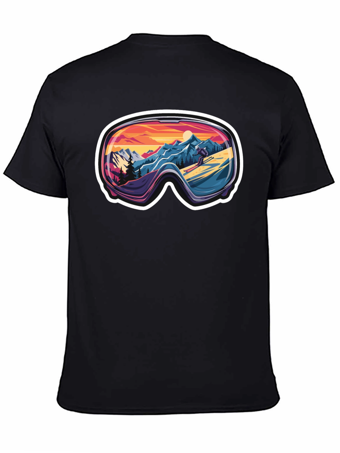 Ski Goggles Landscape Tee