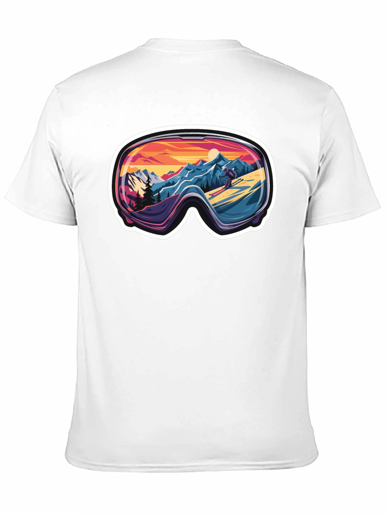 Ski Goggles Landscape Tee