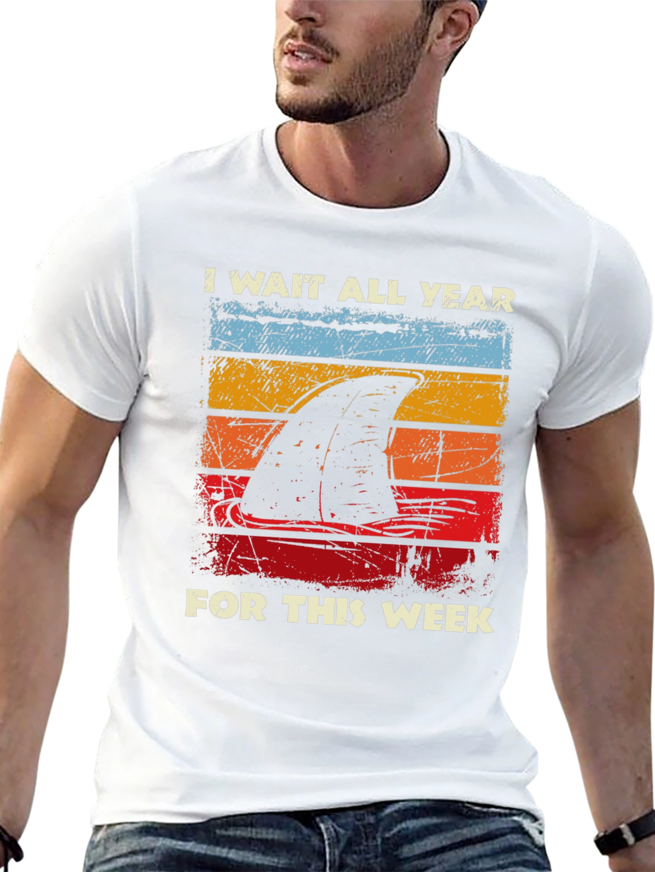Shark Week T-Shirt - I Wait All Year!