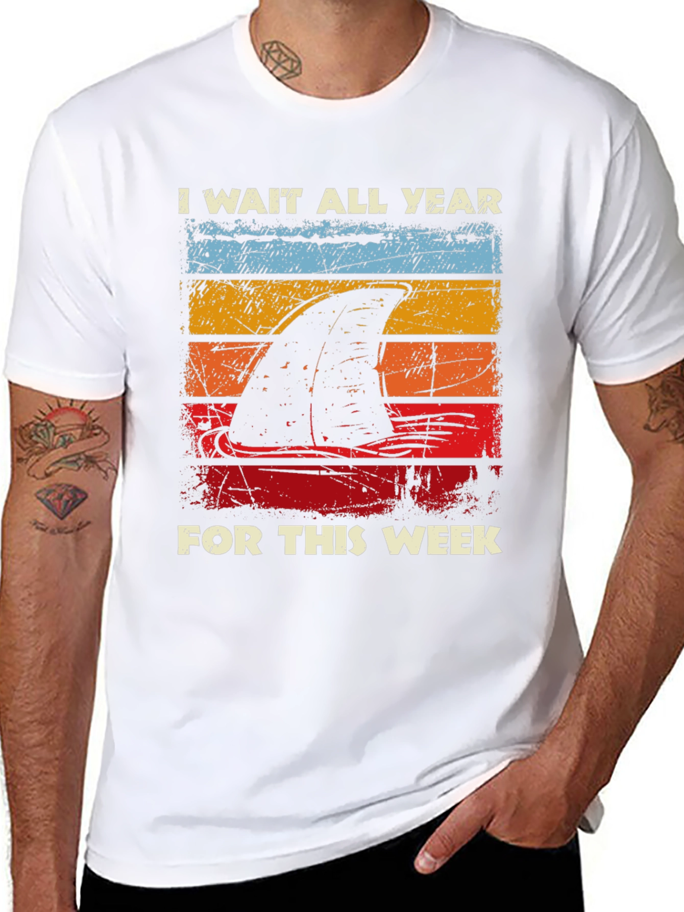 Shark Week T-Shirt - I Wait All Year!
