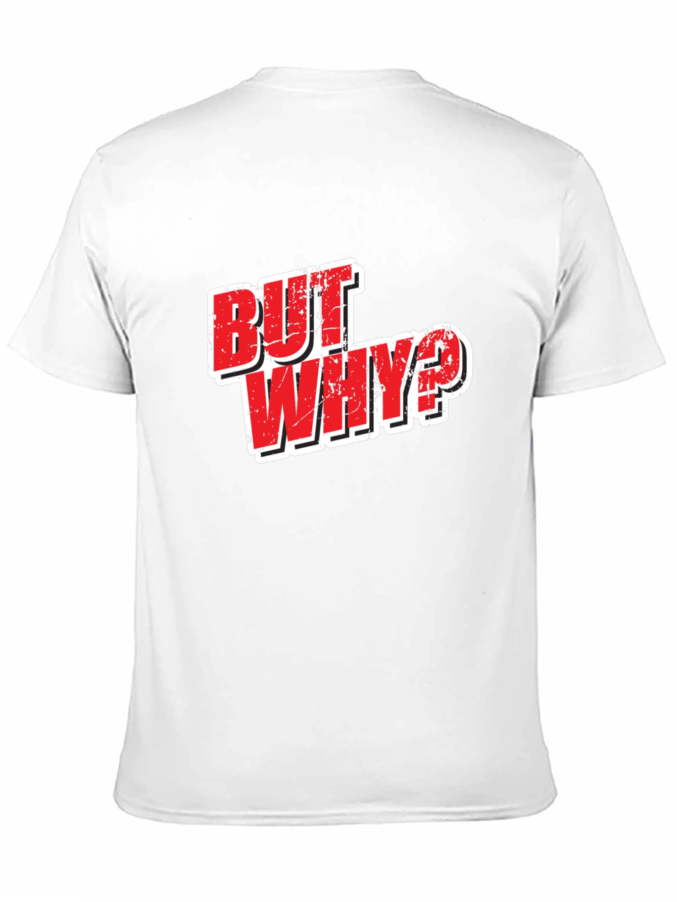 But Why? Graphic T-Shirt - Funny Slogan Tee