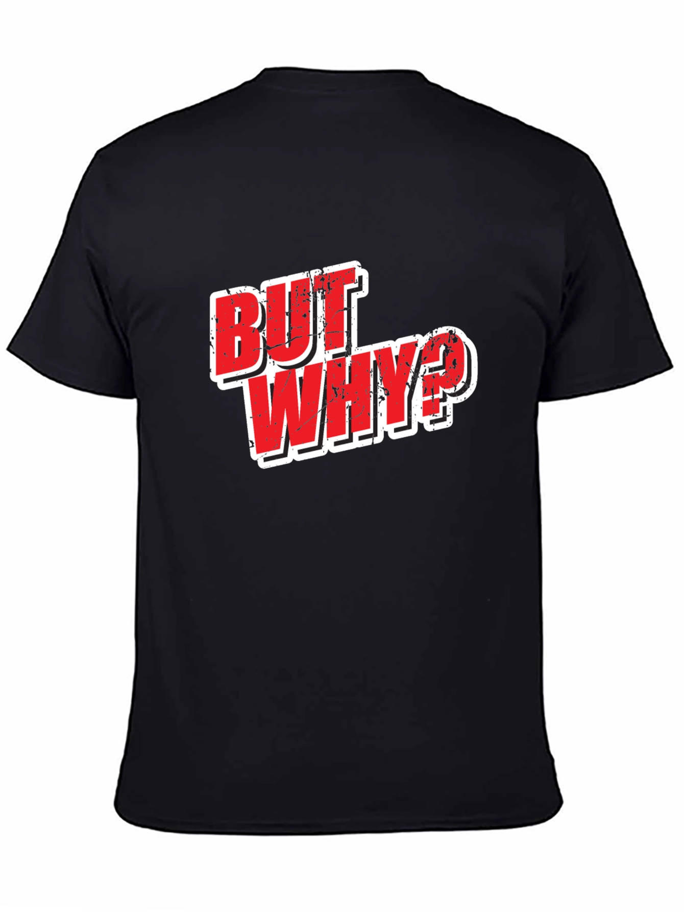 But Why? Graphic T-Shirt - Funny Slogan Tee