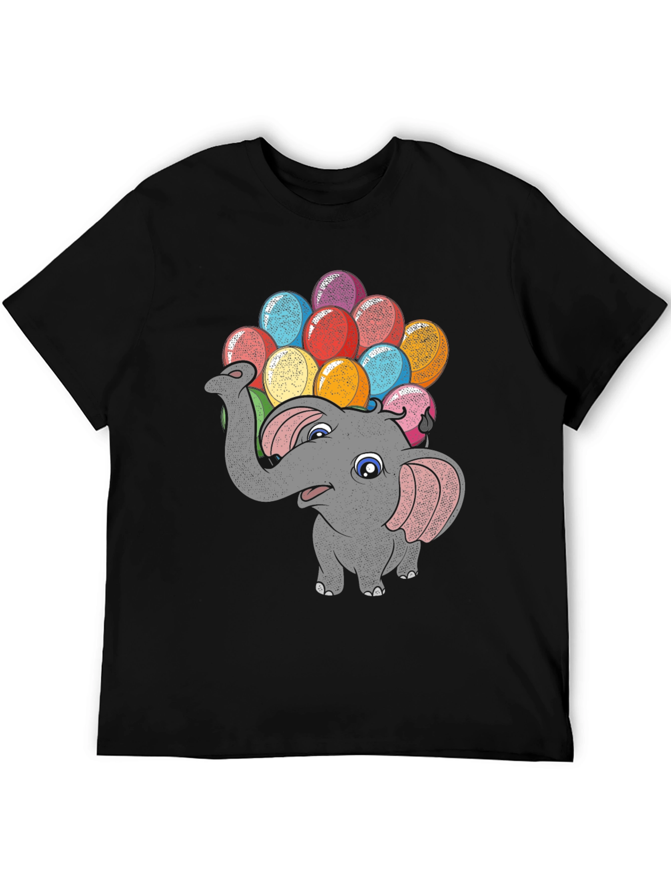Elephant Balloons Graphic Tee - Fun & Whimsical