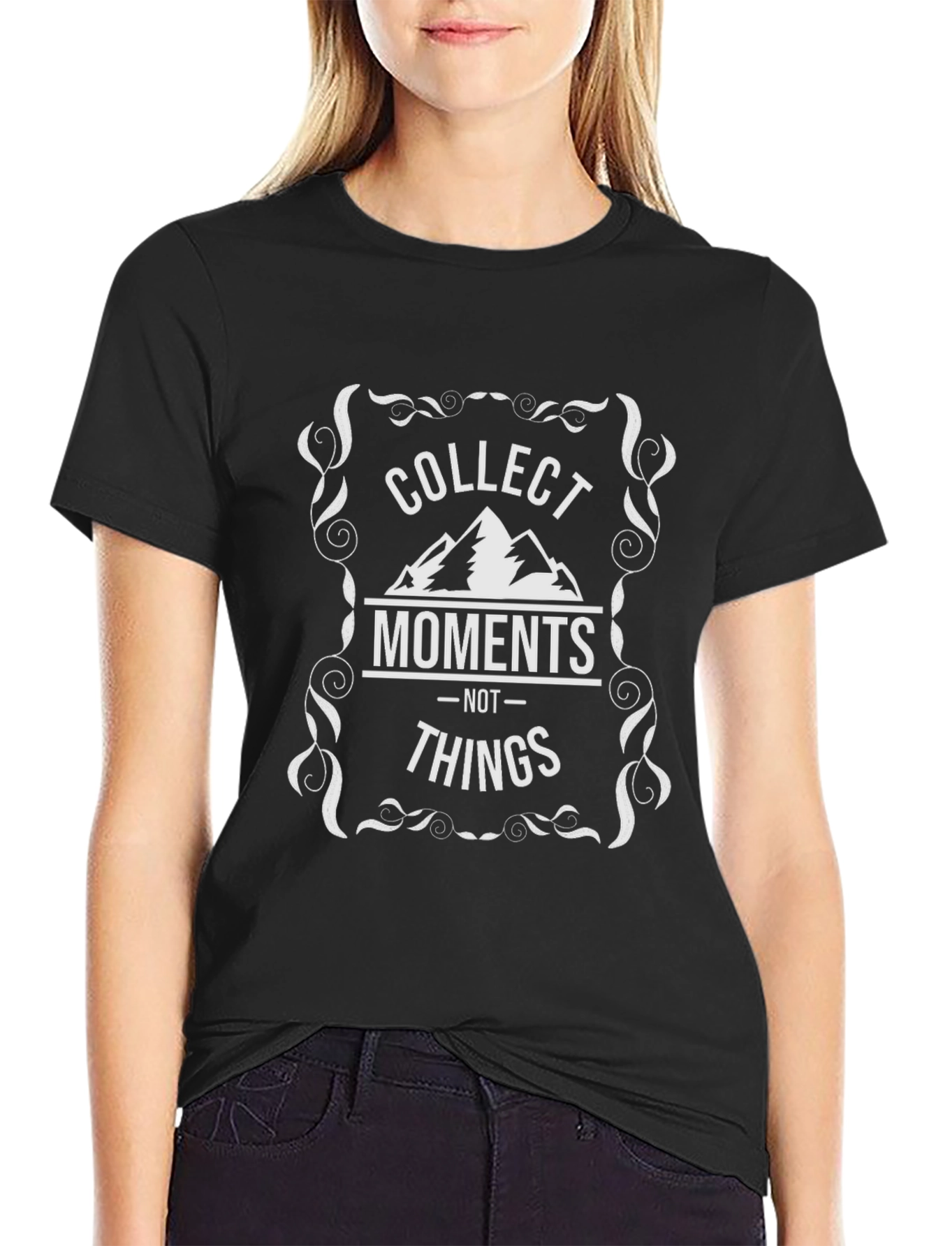 Collect Moments Not Things Graphic T-Shirt