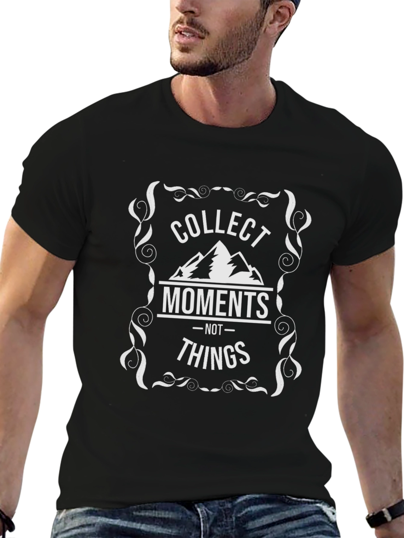 Collect Moments Not Things Graphic T-Shirt