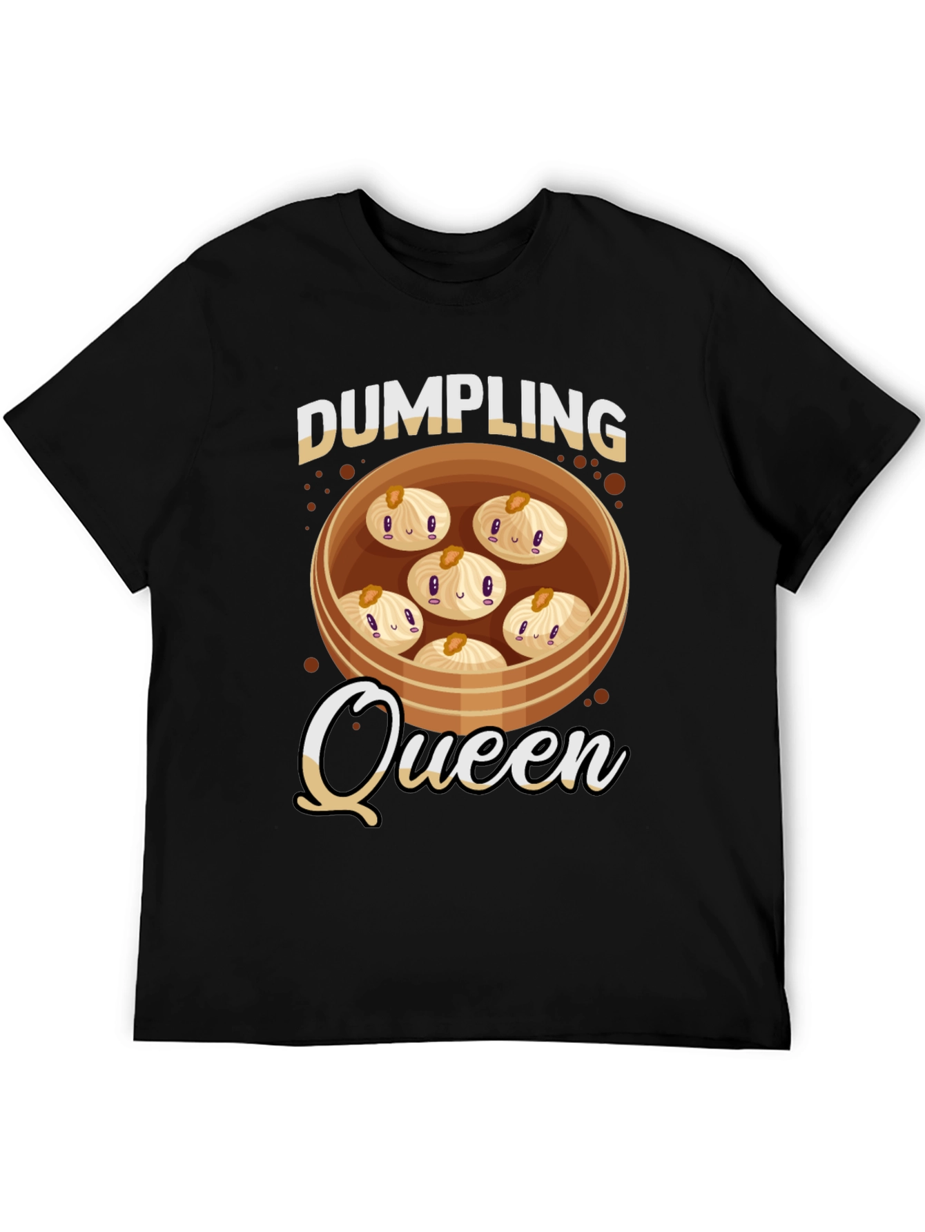 Dumpling Queen T-Shirt - Cute Foodie Tee