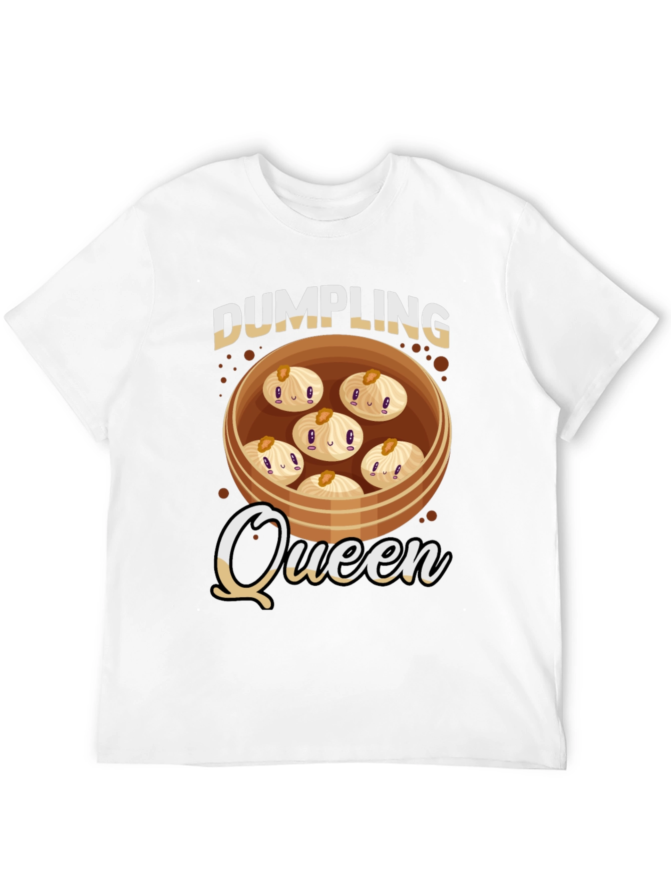 Dumpling Queen T-Shirt - Cute Foodie Tee