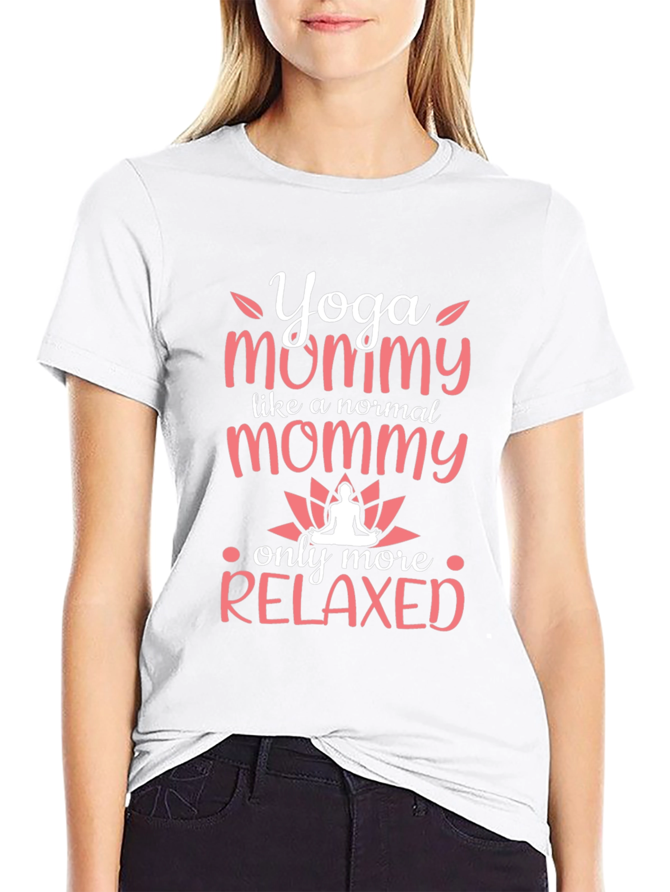 Yoga Mommy T-Shirt - Relaxed Mom Tee