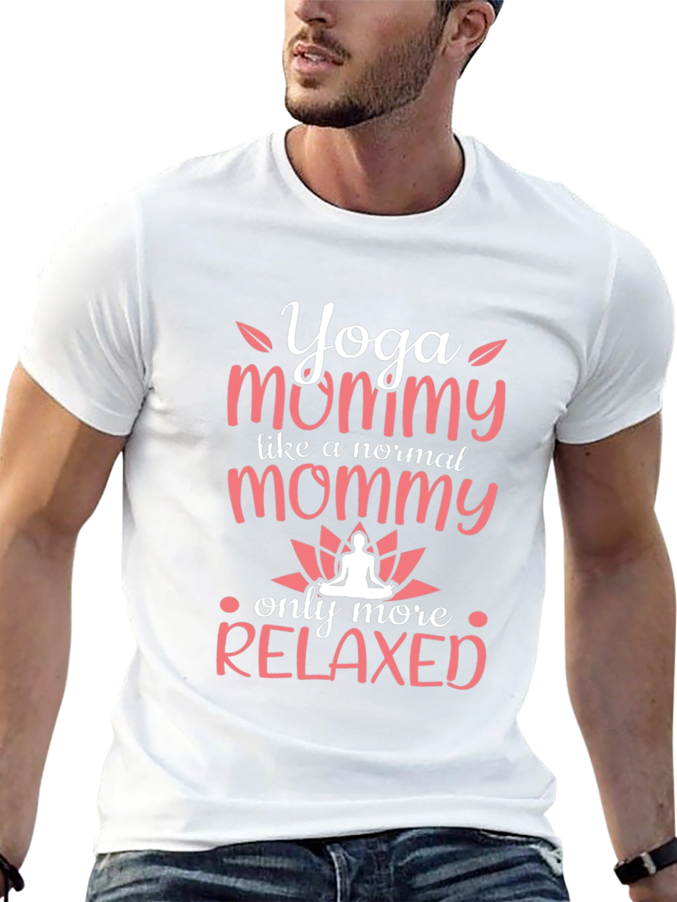 Yoga Mommy T-Shirt - Relaxed Mom Tee