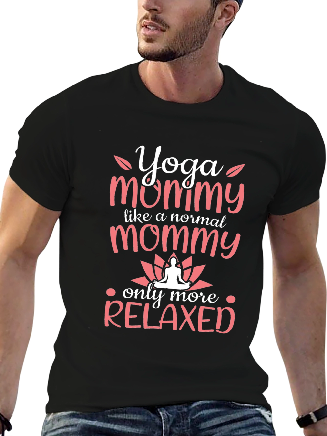 Yoga Mommy T-Shirt - Relaxed Mom Tee