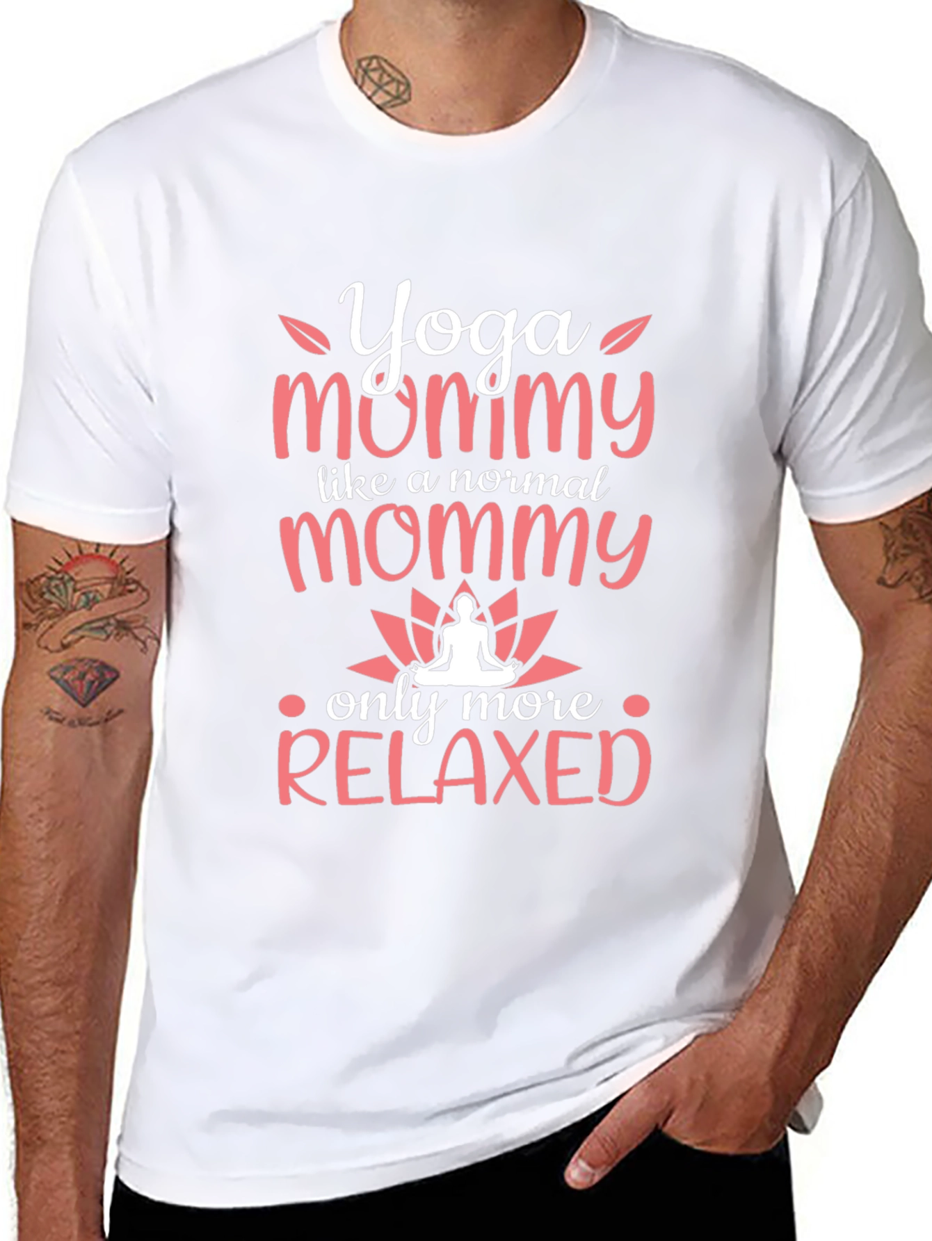 Yoga Mommy T-Shirt - Relaxed Mom Tee