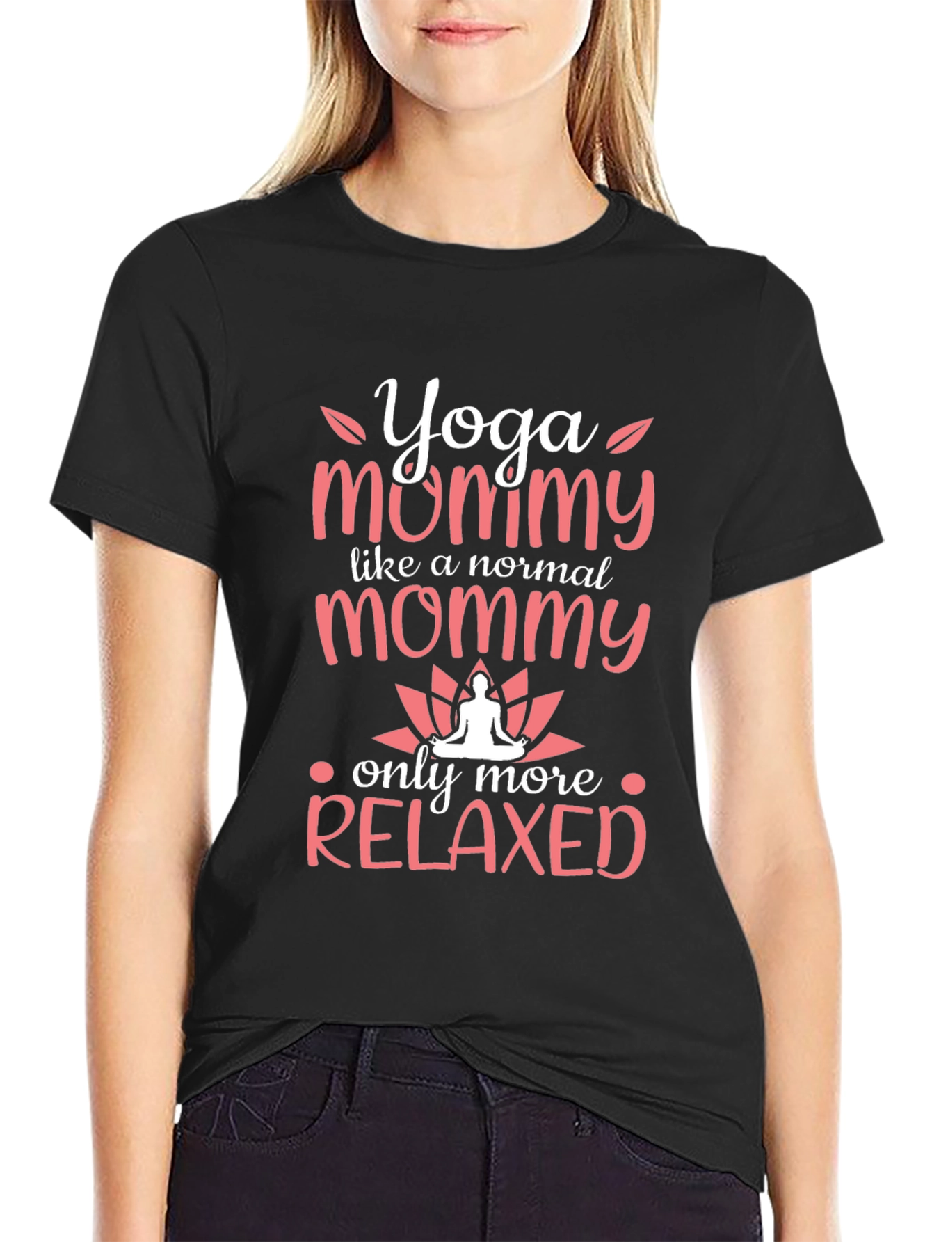 Yoga Mommy T-Shirt - Relaxed Mom Tee