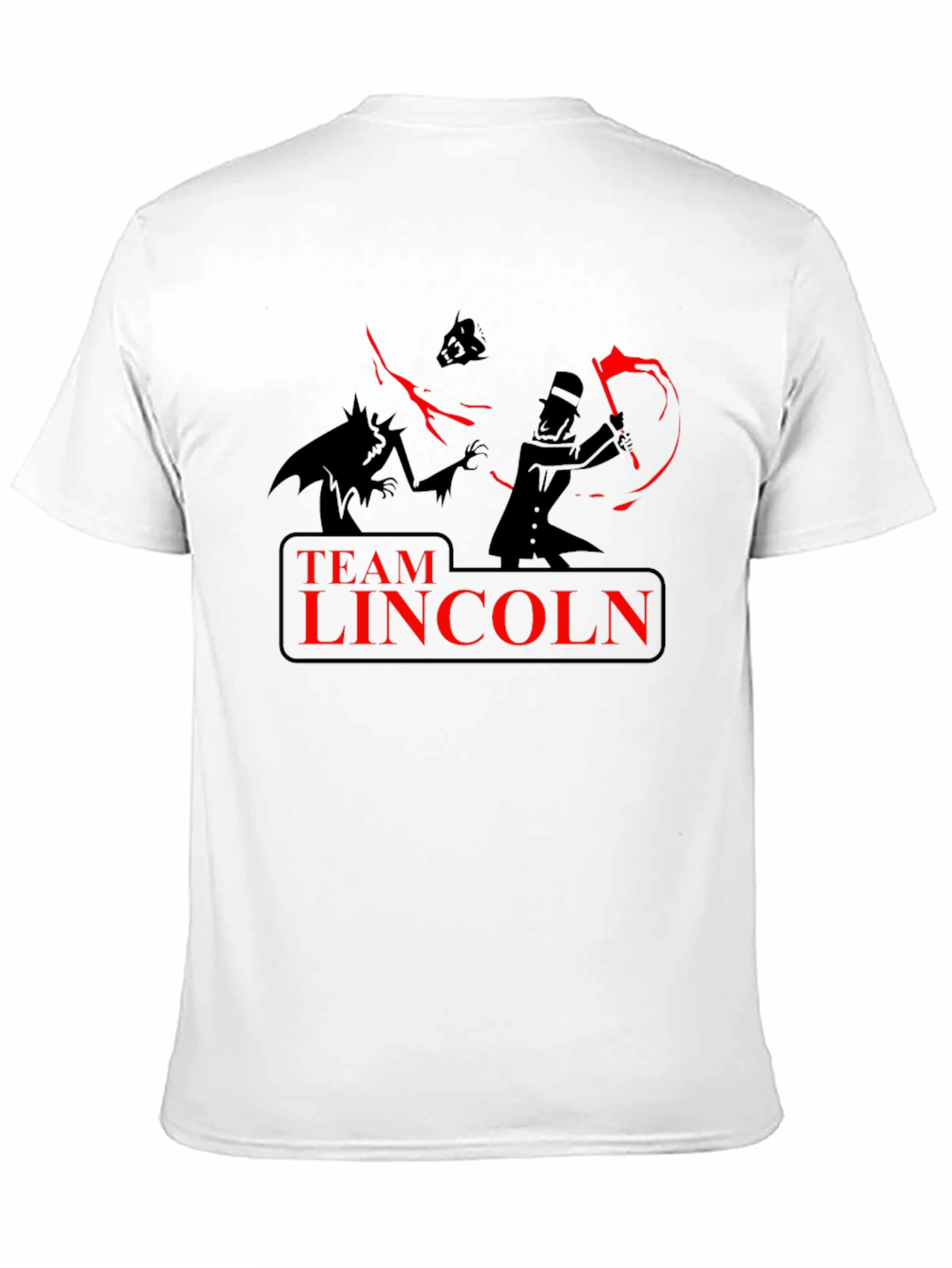 Team Lincoln T-Shirt Funny Vampire Hunter Graphic Tee