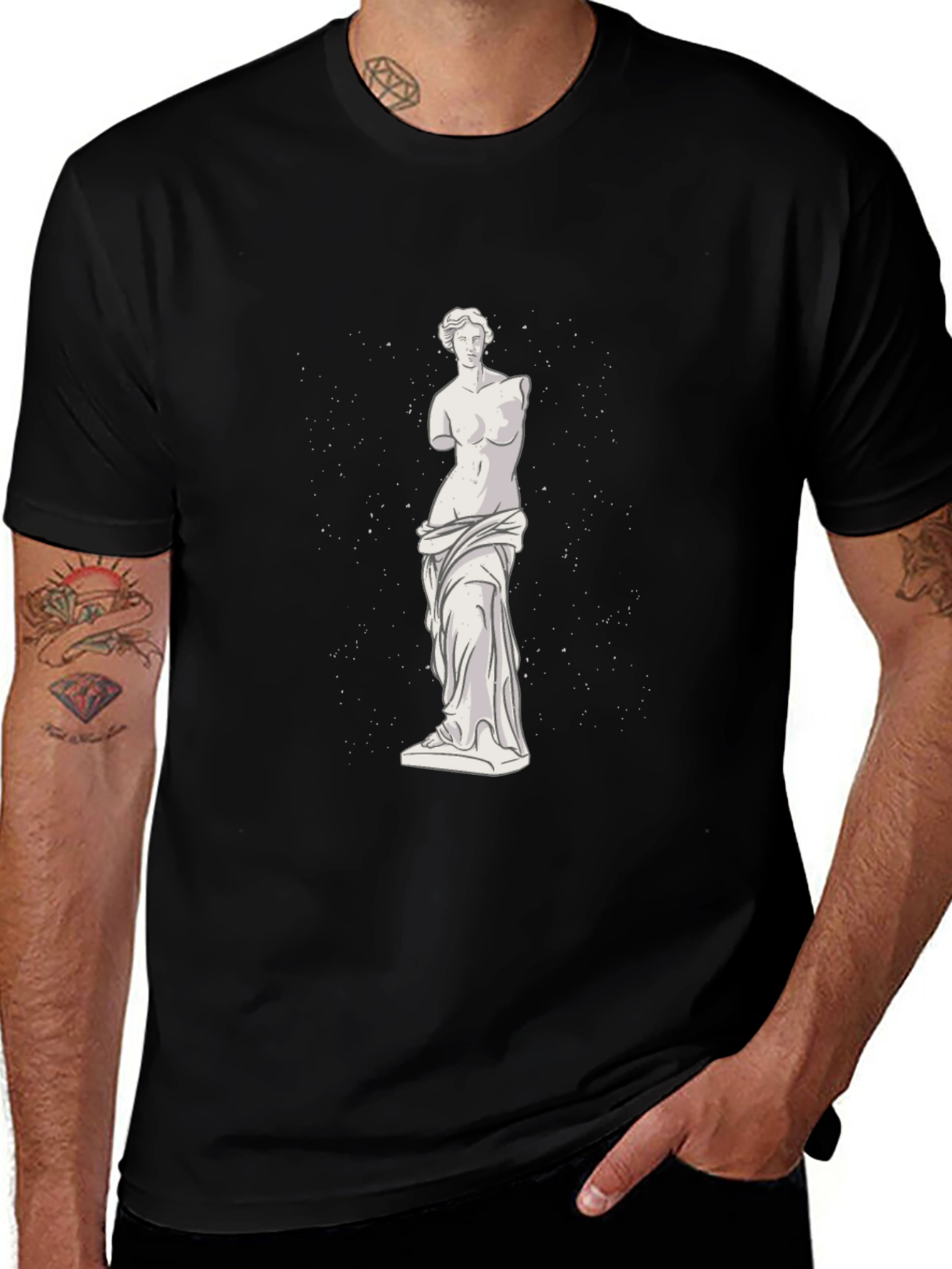 Venus de Milo Graphic Tee - Classic Art T-Shirt