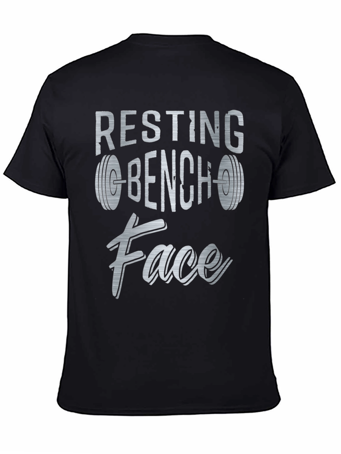 Resting Bench Face Graphic T-Shirt