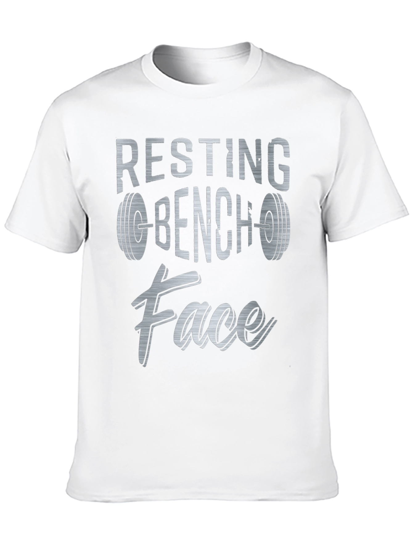 Resting Bench Face Graphic T-Shirt