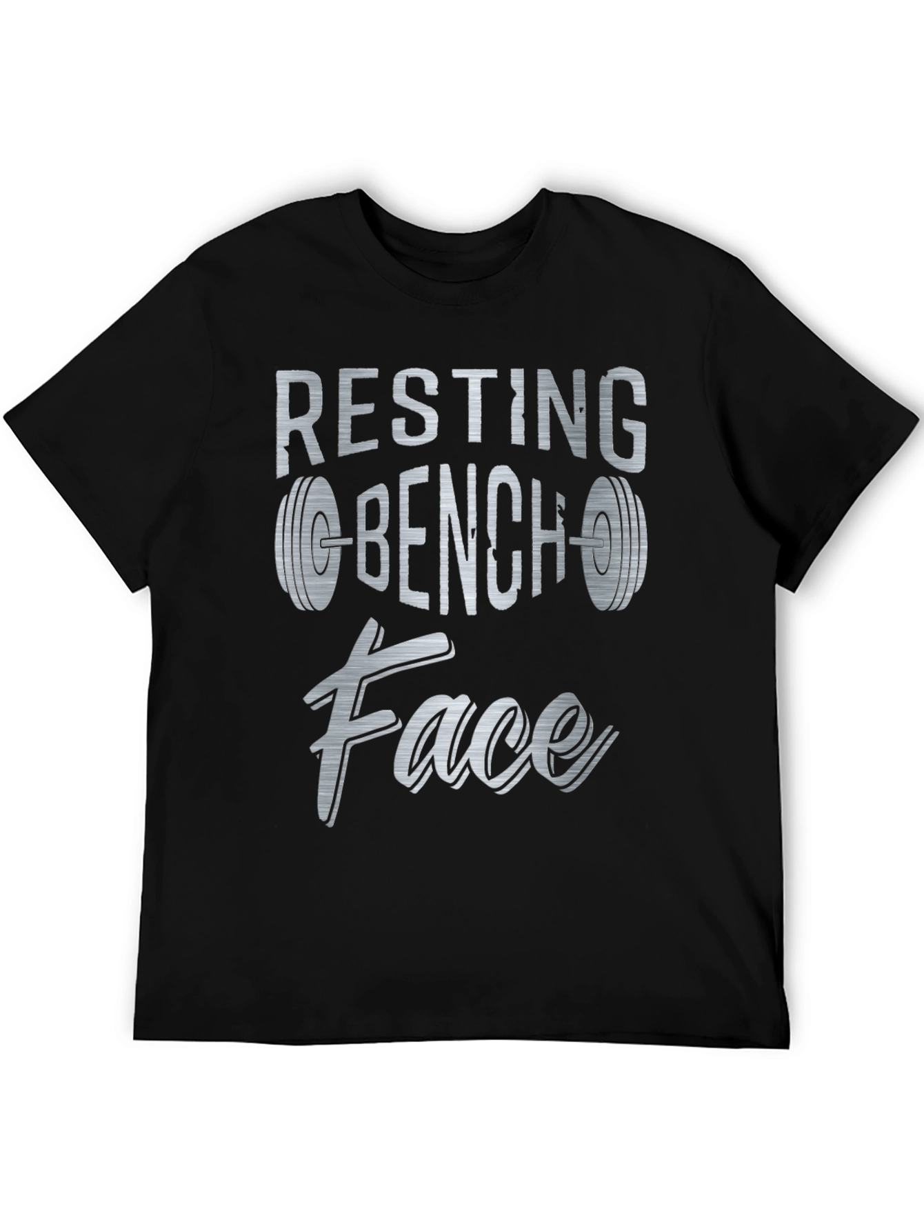 Resting Bench Face Graphic T-Shirt