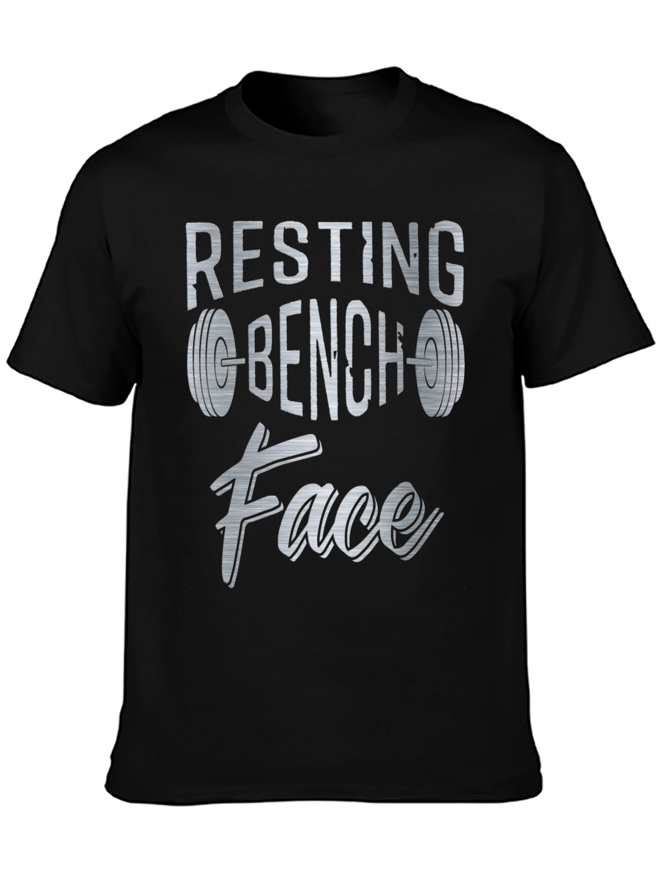 Resting Bench Face Graphic T-Shirt
