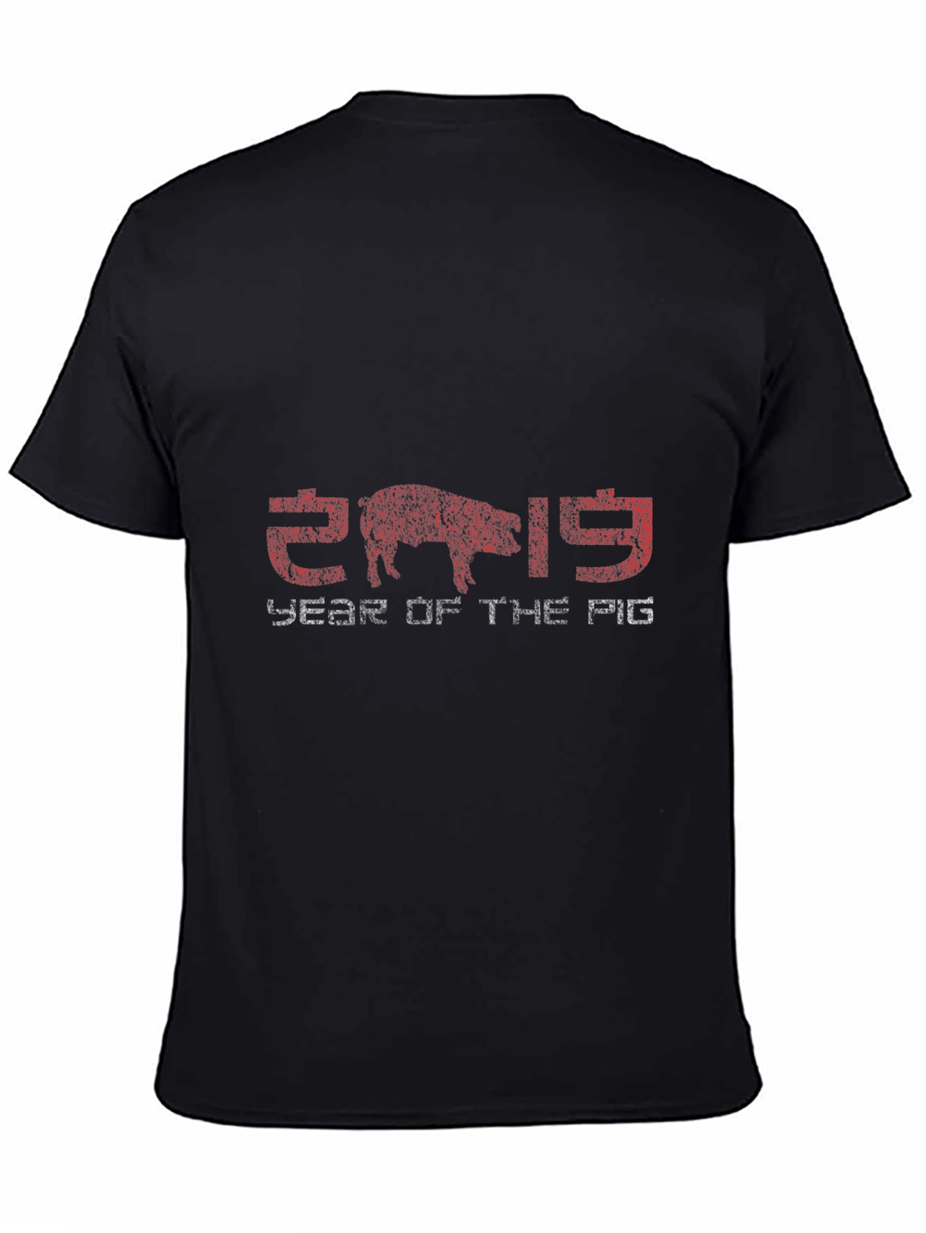 Year of the Pig 2019 Black T-Shirt