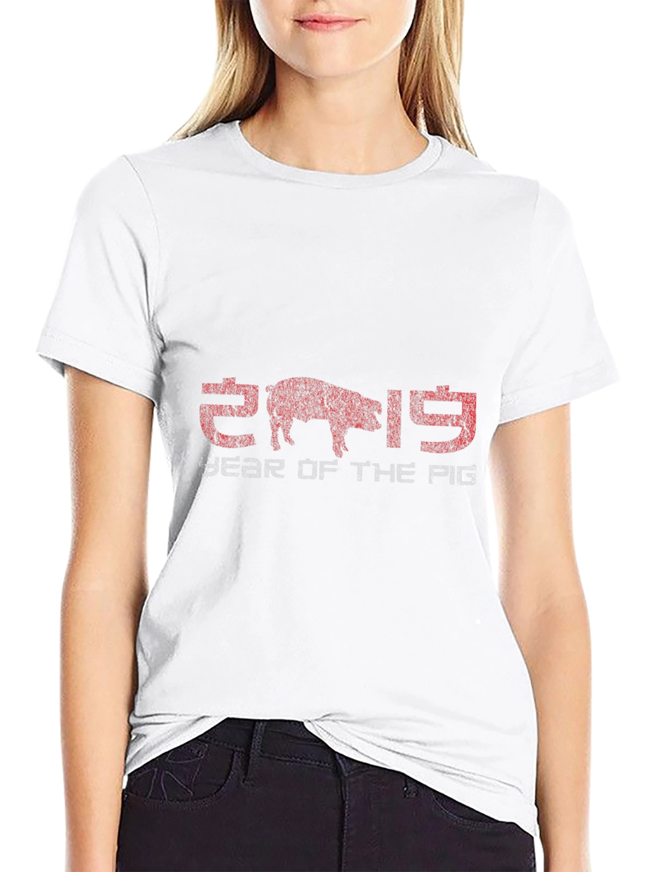 Year of the Pig 2019 Black T-Shirt