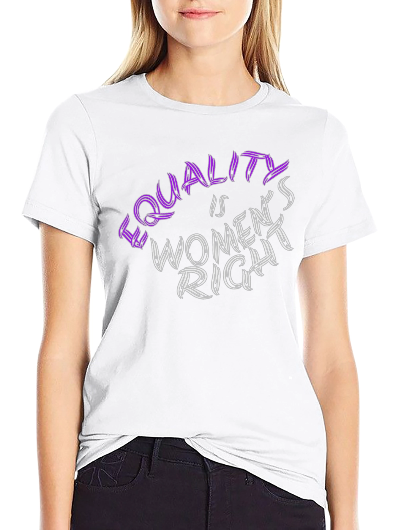 Equality is Womens Right Graphic T-Shirt