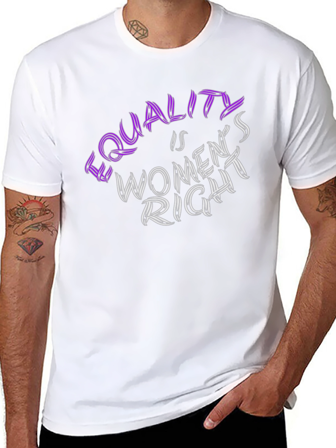 Equality is Womens Right Graphic T-Shirt