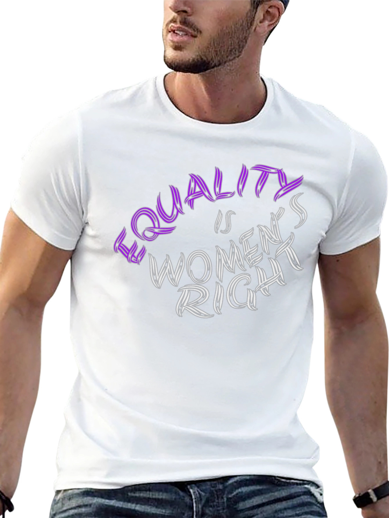 Equality is Womens Right Graphic T-Shirt