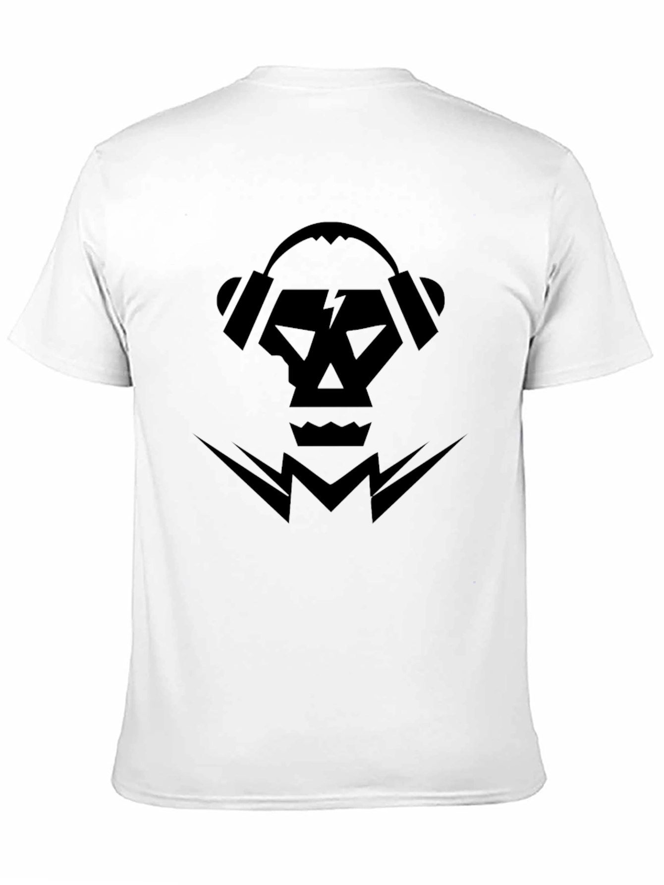 Skull Headphones Graphic Tee - Cool Design