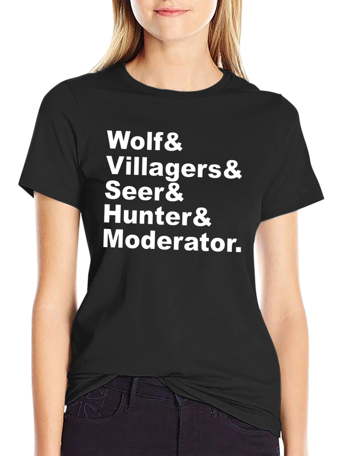 Wolf & Villagers & More Graphic T-Shirt