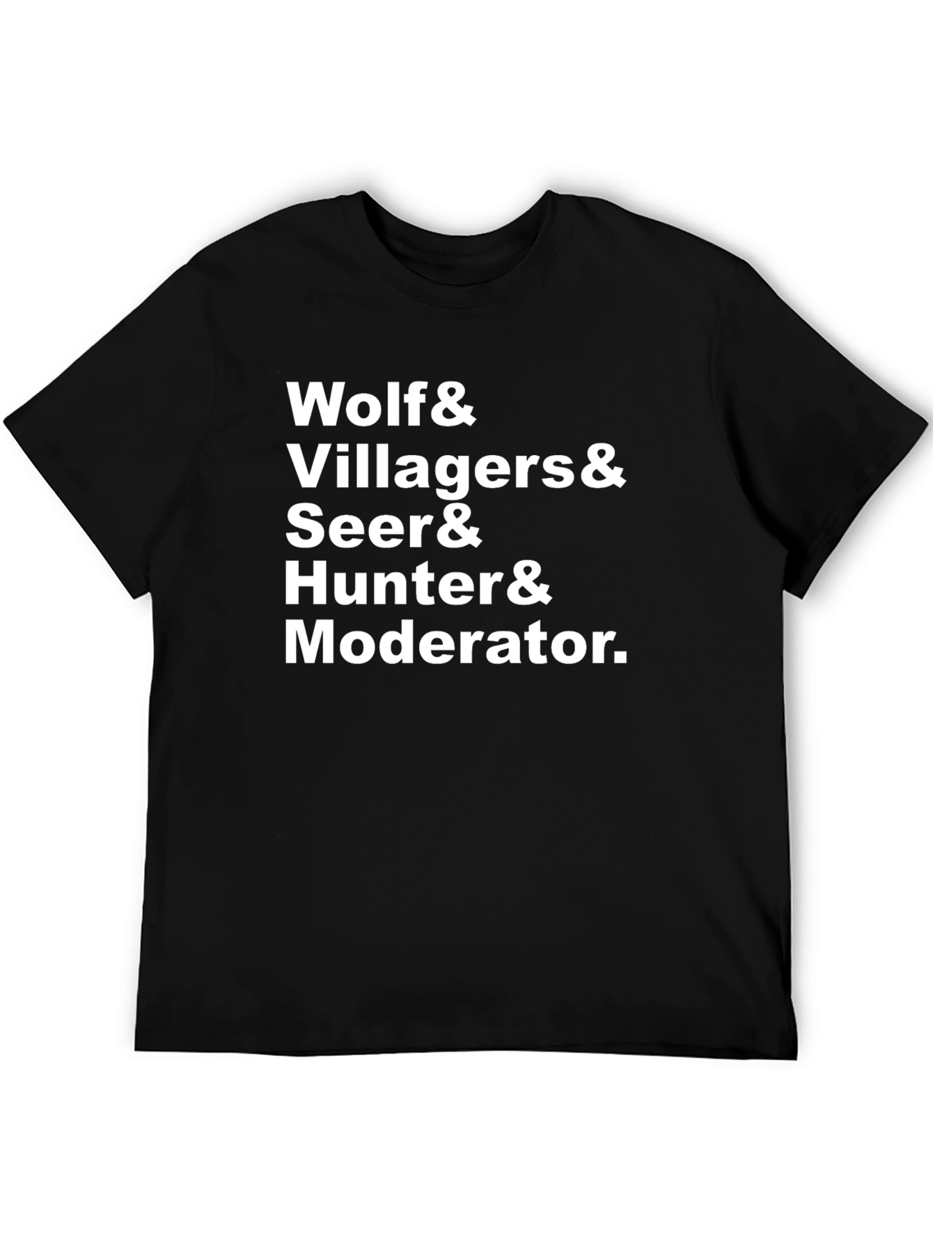Wolf & Villagers & More Graphic T-Shirt