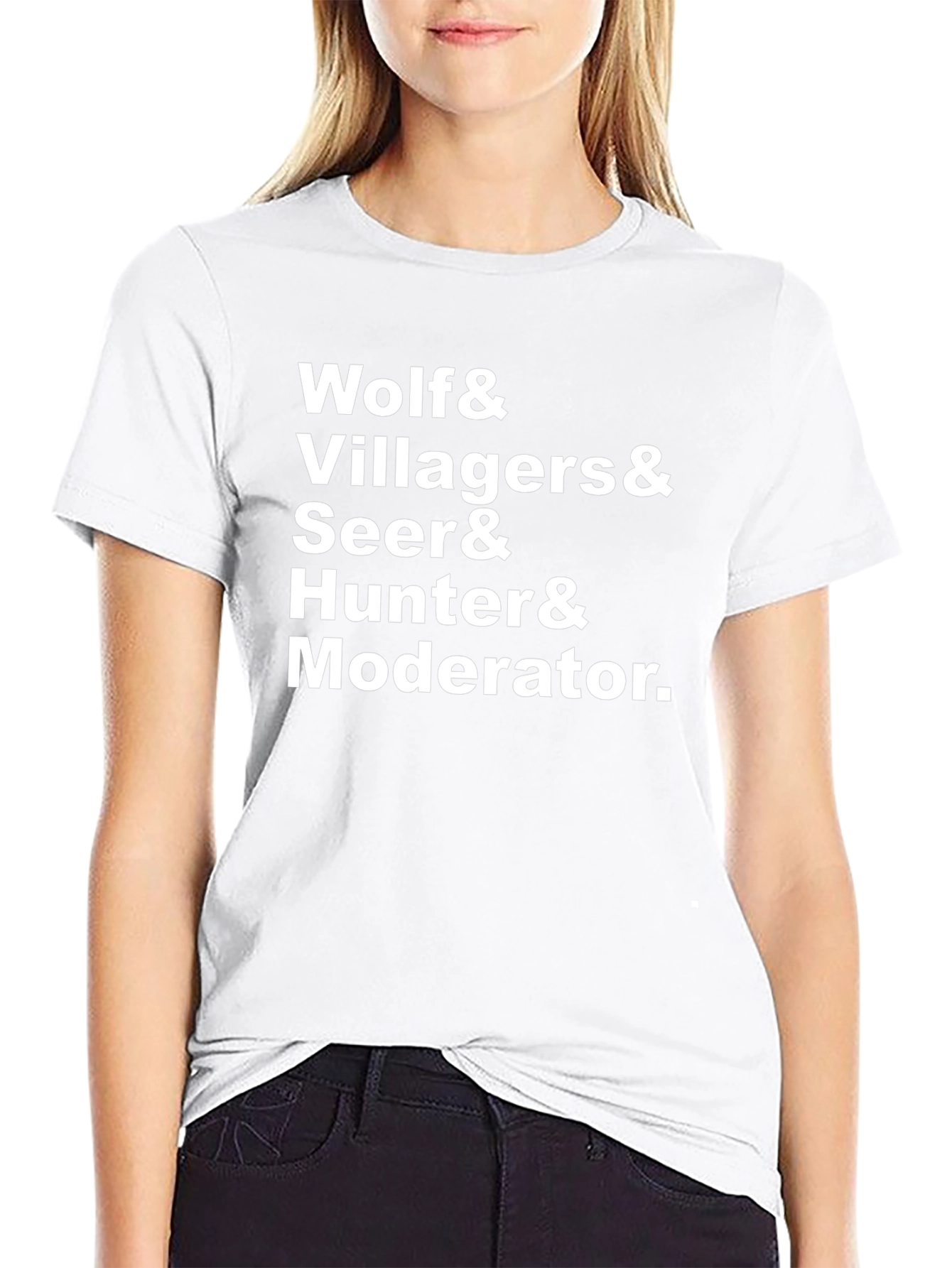 Wolf & Villagers & More Graphic T-Shirt