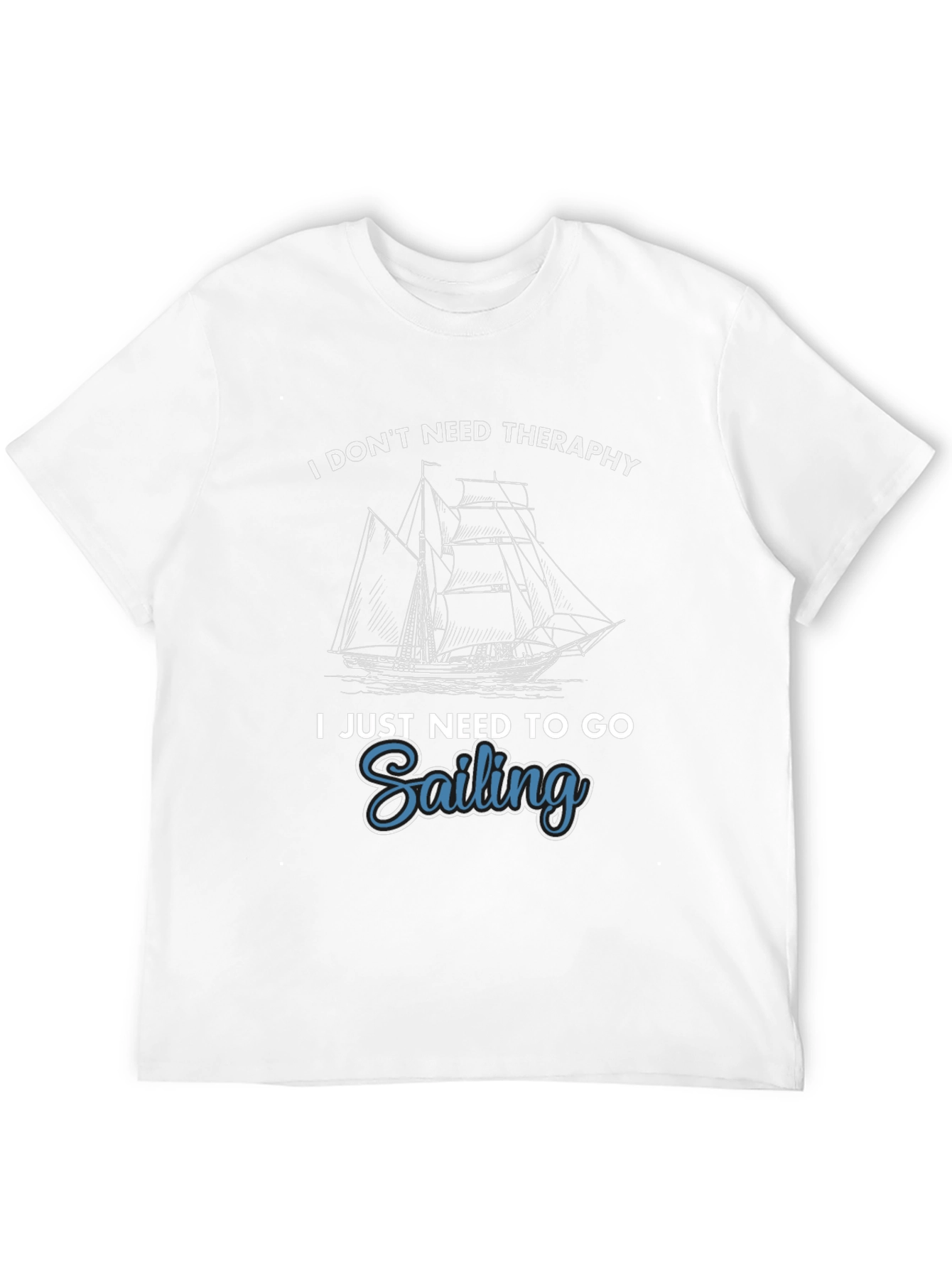 Sailing Therapy T-Shirt - Ocean Lover Tee