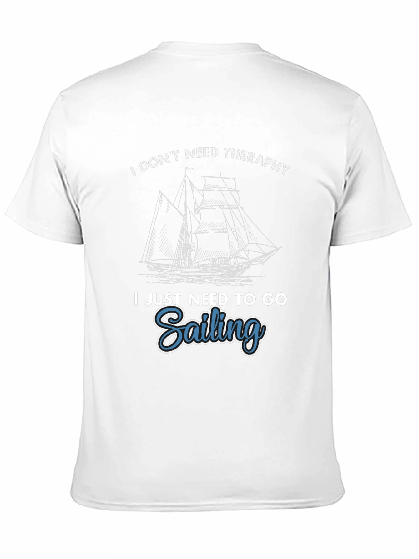 Sailing Therapy T-Shirt - Ocean Lover Tee