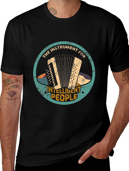 Accordion Player T-Shirt - Instrument for Smart People!