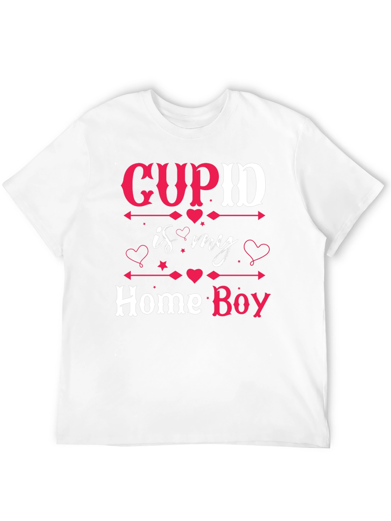 Cupid is My Home Boy Valentines Day T-Shirt