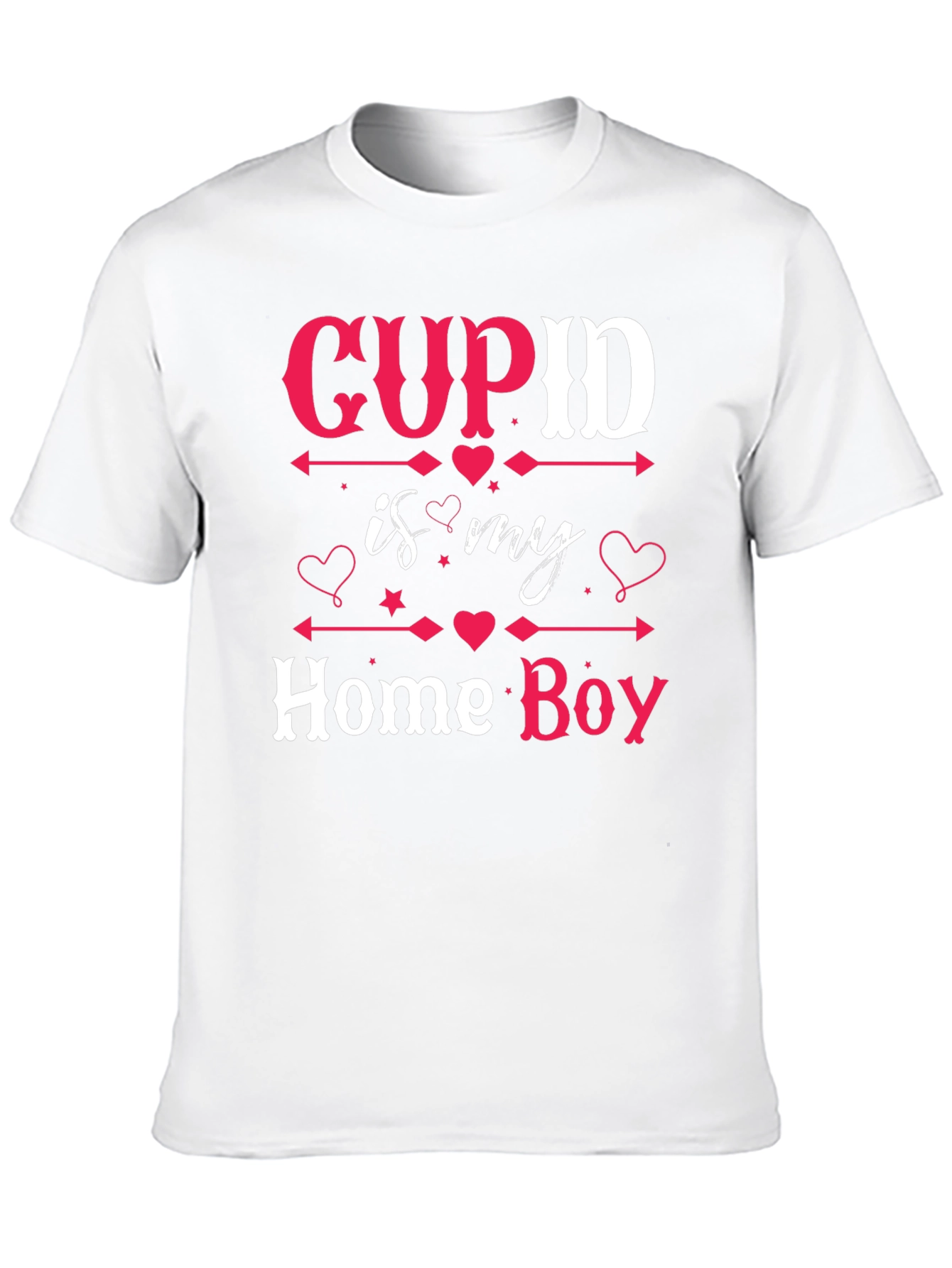 Cupid is My Home Boy Valentines Day T-Shirt