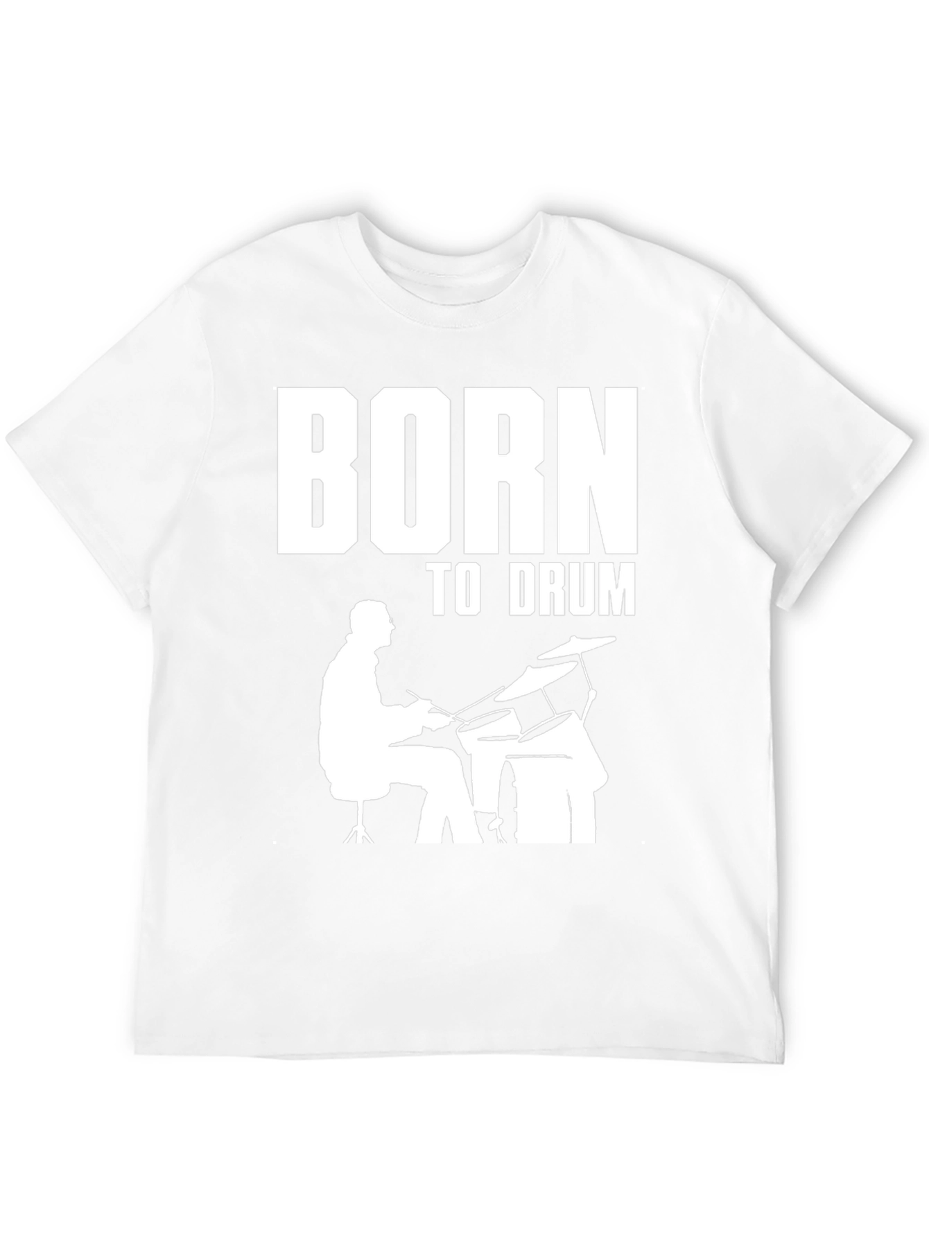 Born to Drum T-Shirt - Drummer Graphic Tee