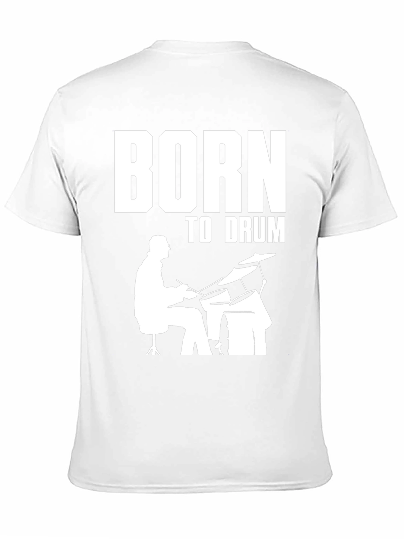 Born to Drum T-Shirt - Drummer Graphic Tee