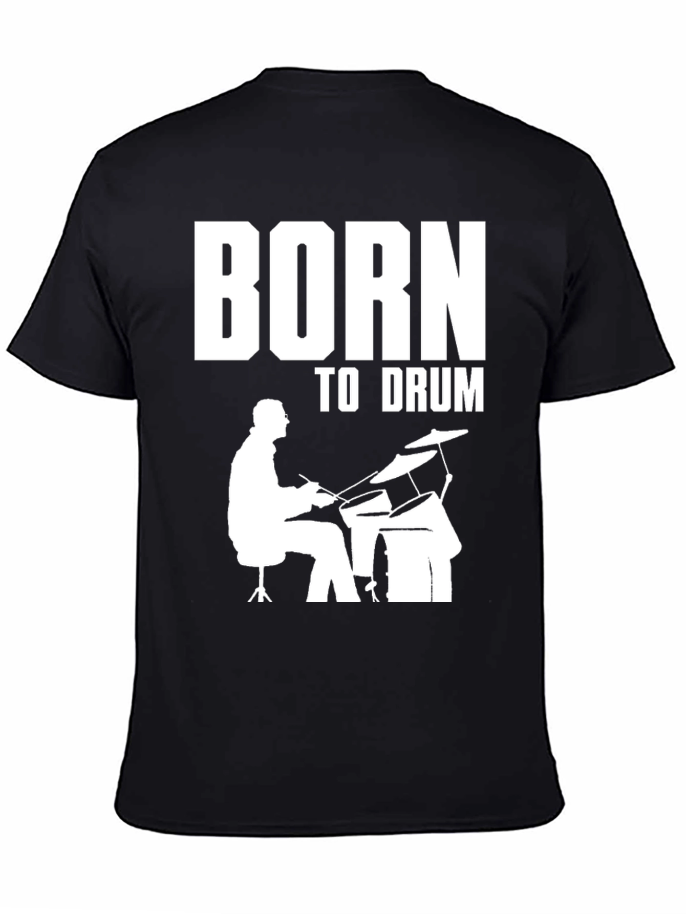 Born to Drum T-Shirt - Drummer Graphic Tee