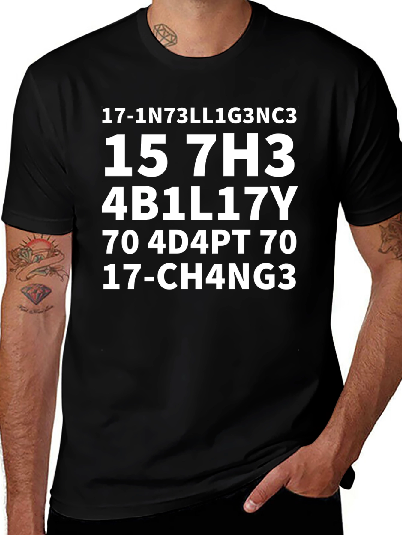 Adapt to Change Graphic T-Shirt