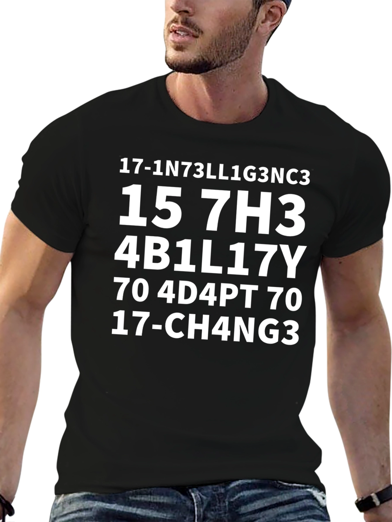 Adapt to Change Graphic T-Shirt