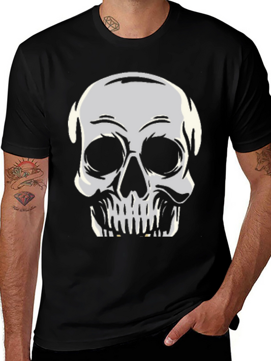 Skull Graphic Black T-Shirt