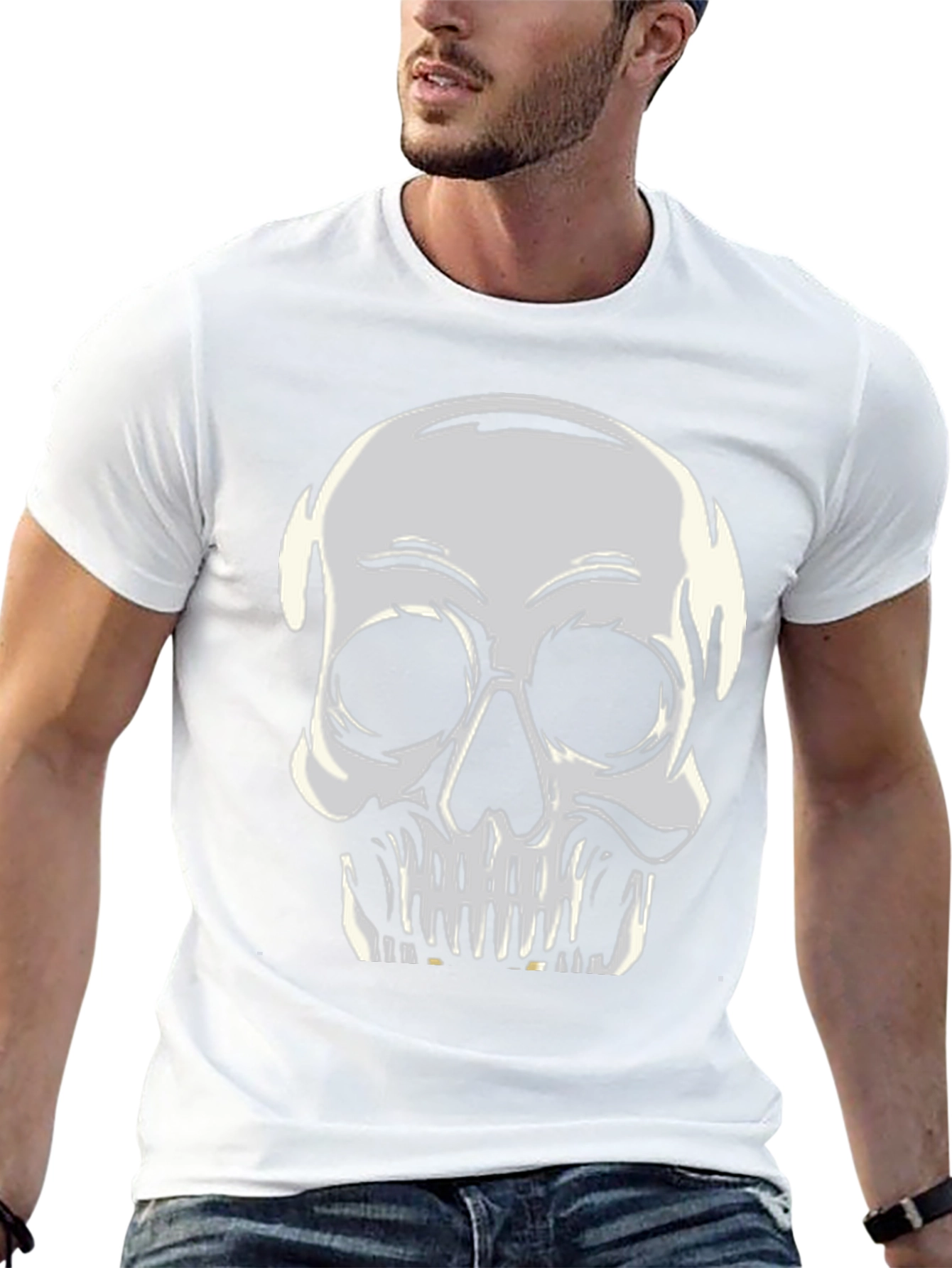 Skull Graphic Black T-Shirt