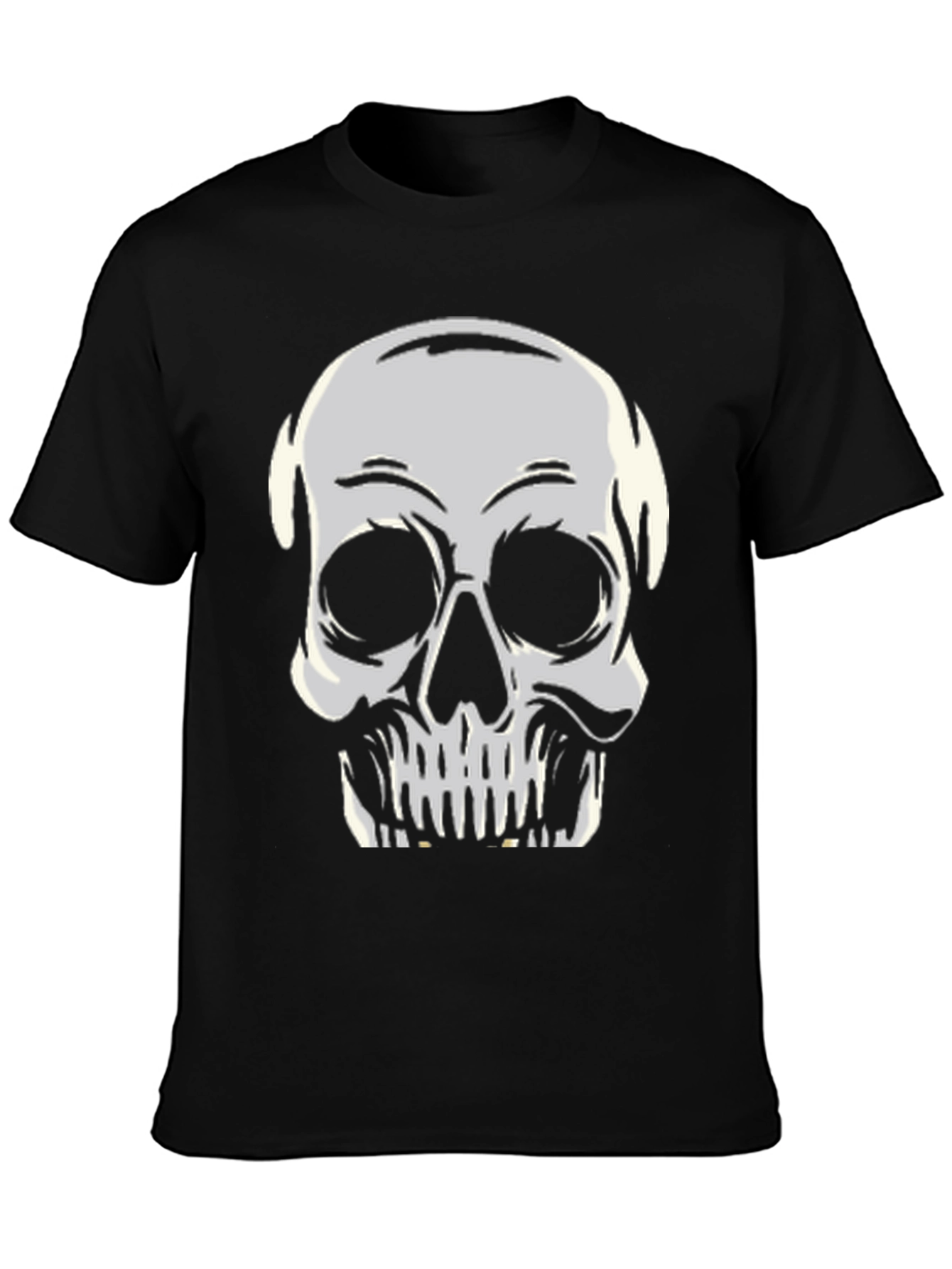 Skull Graphic Black T-Shirt