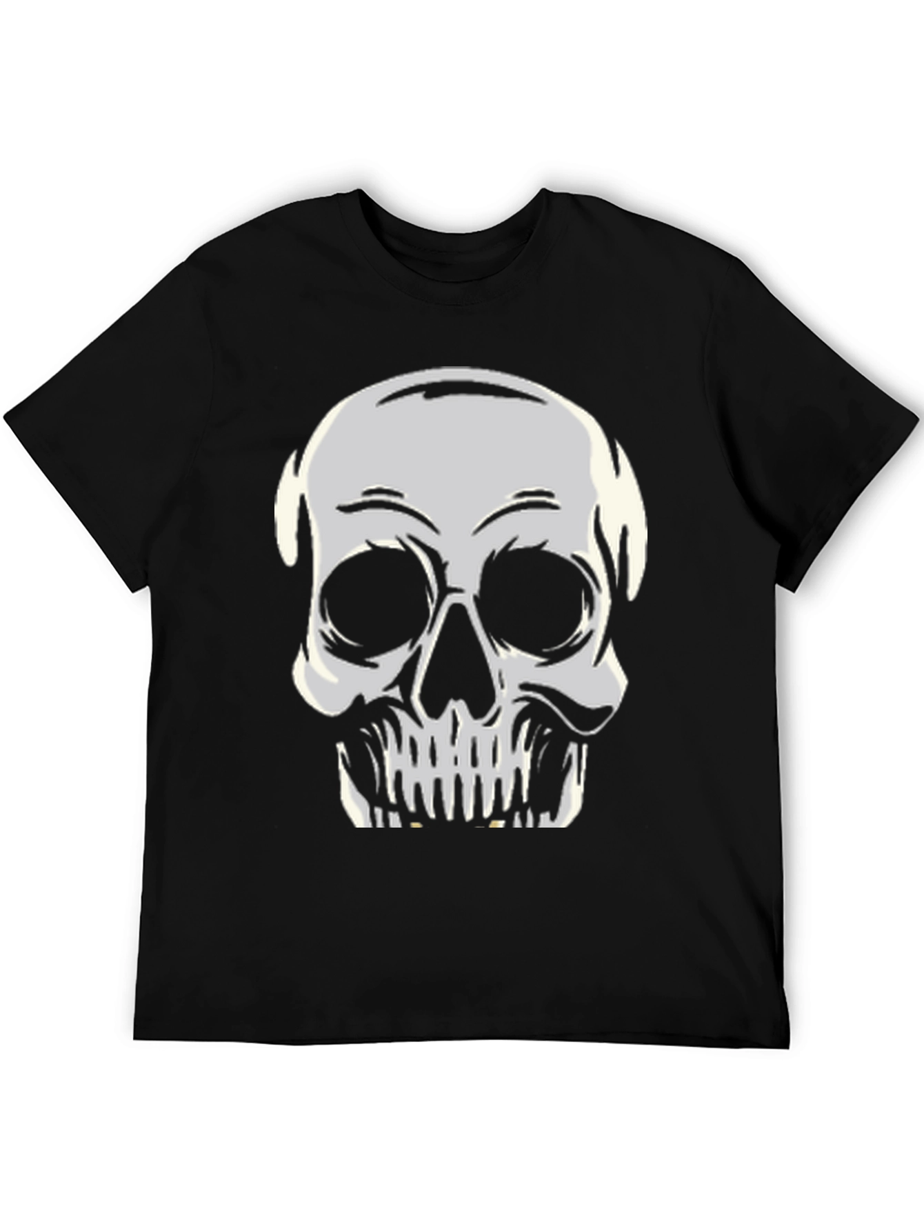 Skull Graphic Black T-Shirt